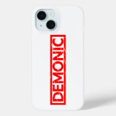 Demonic Stamp Case-Mate iPhone Case (Achterkant)