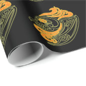 Demonica (donker)-pakpapier cadeaupapier (Rol Hoek)