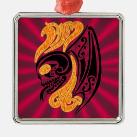 Demonica Metalen Ornament (Voorkant)