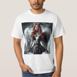  Demonio Femenino: Elegancia Infernal T-shirt