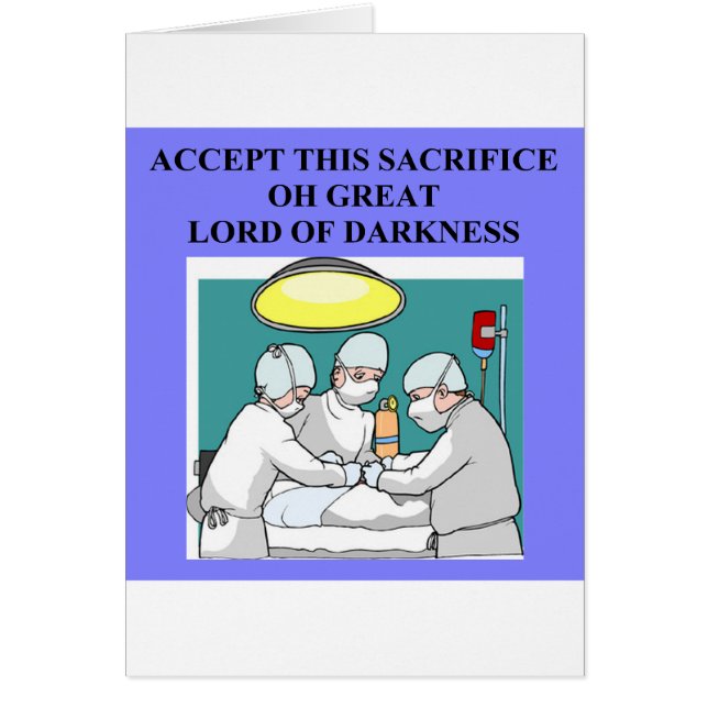 demonische arts / chirurgische mop (Voorkant)