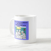 demonische arts / chirurgische mop koffiemok (Voorkant links)