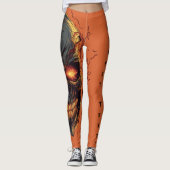demonische gedaante leggings (Voorkant)