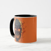 demonische gedaante mok (Voorkant links)