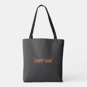 demonische gedaante tote bag (Achterkant)