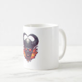 Demonische Schedel Vuurstorm Koffiemok (Voorkant rechts)