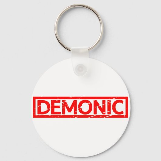 Demonische stempel sleutelhanger (Voorkant)