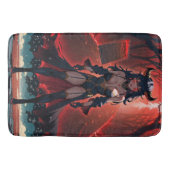 Demonische vrouw met contact op kruispunt, Anime D Badmat (Voorkant)