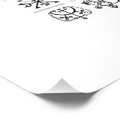 Demonology Magick Goetia Sigils Wall Witchcraft Perfect Poster (Hoek)