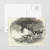 Demonstratie in Jersey City Briefkaart (Voorkant / Achterkant)