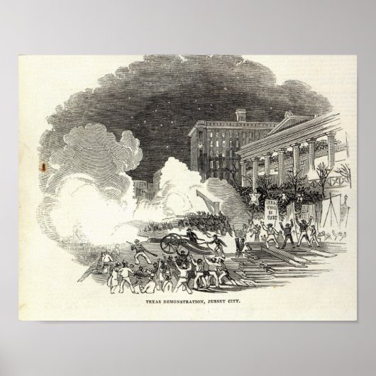 Demonstratie in Jersey City Poster (Voorkant)