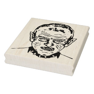 Demonstratie, kunststempel voor hoofdillustratie rubberstempel