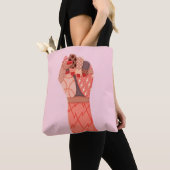 Demonstratie moderne kunst tote bag (Dichtbij)