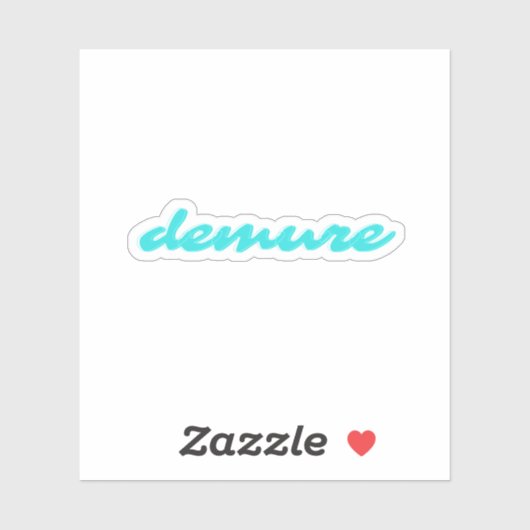 Demonstratie Sticker (Vel)