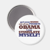 demonstratie tegen obama magneet (Voorkant / Achterkant)