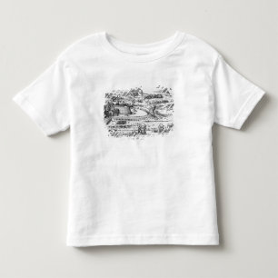 Demonstratie van defensieve maatregelen kinder shirts