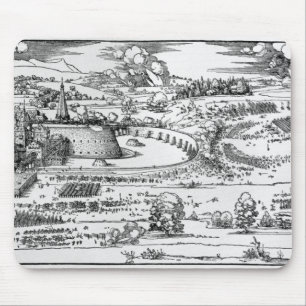 Demonstratie van defensieve maatregelen muismat