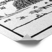 Demonstratie van defensieve maatregelen poster (Hoek)