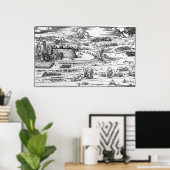 Demonstratie van defensieve maatregelen poster (Thuiskantoor)