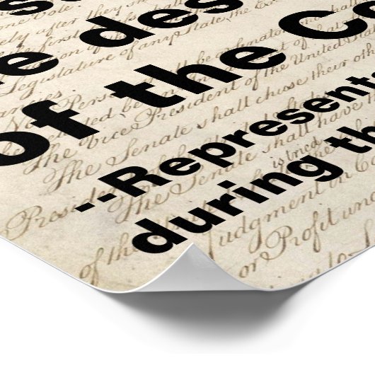 Demonstratie van het grondwettelijk verzet tegen d poster (Hoek)