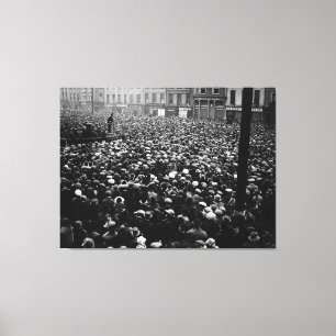 Demonstratie van Michael Collins Free State 1922 Canvas Afdruk