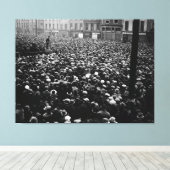 Demonstratie van Michael Collins Free State 1922 Canvas Afdruk (Insitu (Houten vloer))