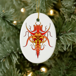 Demonstratieontwerp Tattoo Keramisch Ornament