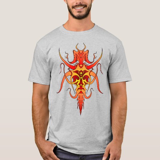 Demonstratieontwerp Tattoo T-shirt (Voorkant)