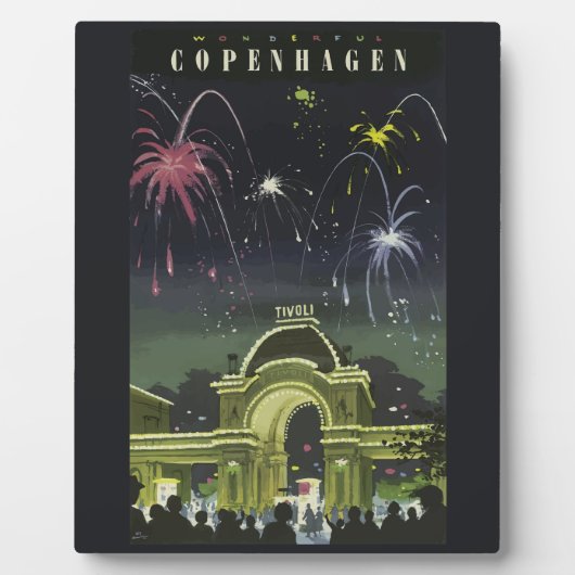  demonstratiereisposter Kopenhagen Fotoplaat (Voorkant)
