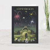  demonstratiereisposter Kopenhagen Kaart (Voorkant)