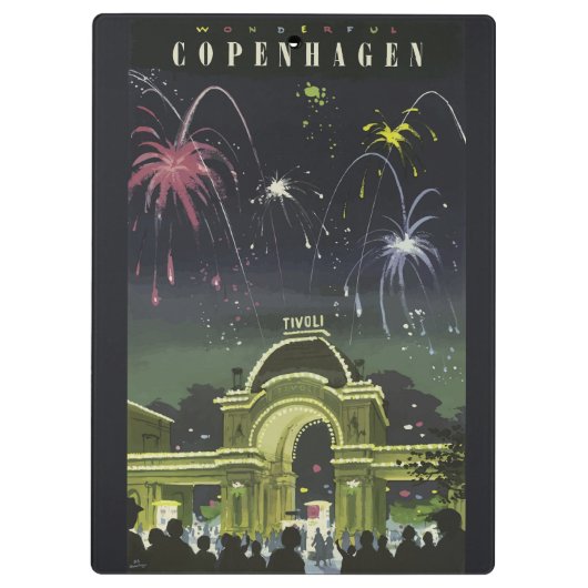  demonstratiereisposter Kopenhagen Klembord (Achterkant)