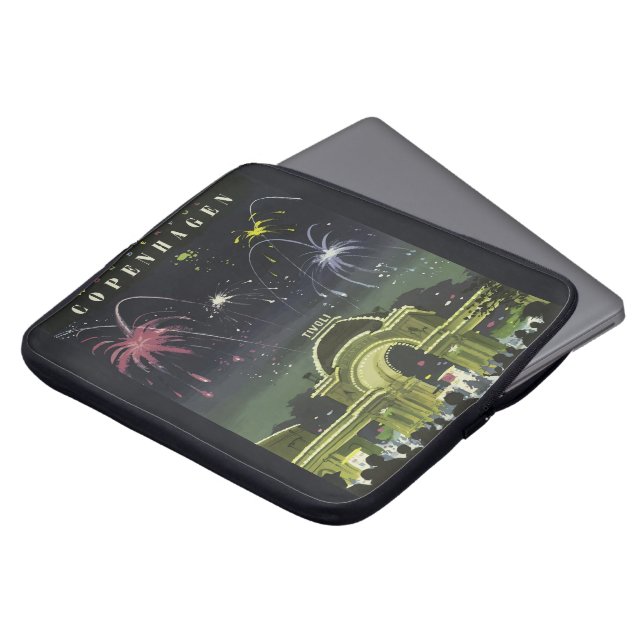  demonstratiereisposter Kopenhagen Laptop Sleeve (Voorkant top)
