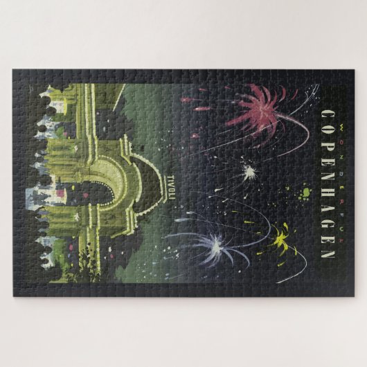  demonstratiereisposter Kopenhagen Legpuzzel (Horizontaal)