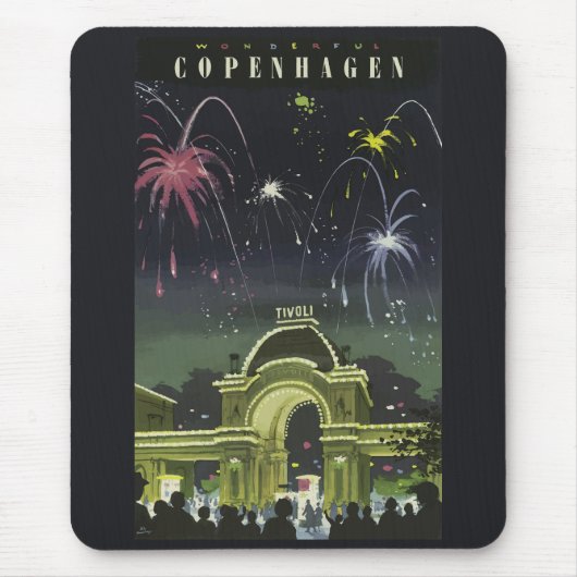  demonstratiereisposter Kopenhagen Muismat (Voorkant)