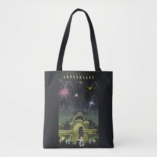  demonstratiereisposter Kopenhagen Tote Bag (Voorkant)