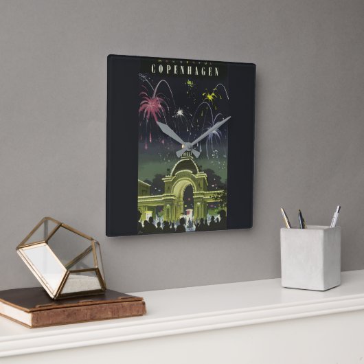  demonstratiereisposter Kopenhagen Vierkante Klok (Kantoor)