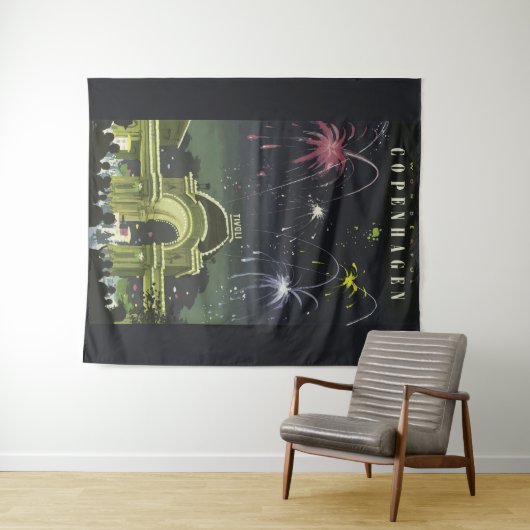  demonstratiereisposter Kopenhagen Wandkleed (In Situ (horizontaal))