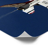 Demonstratieteam voor undervogelvlucht poster (Hoek)