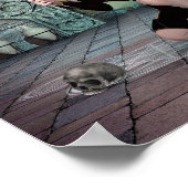 demonvrouw en dimensionale sterrenpoort. poster (Hoek)