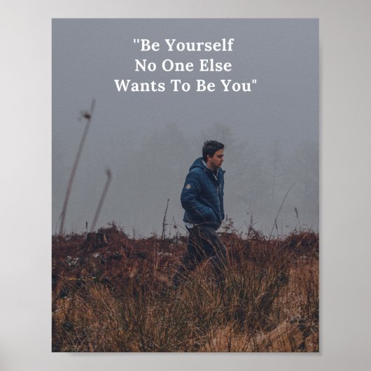 Demotivatie - Motivatie leven Poster (Voorkant)