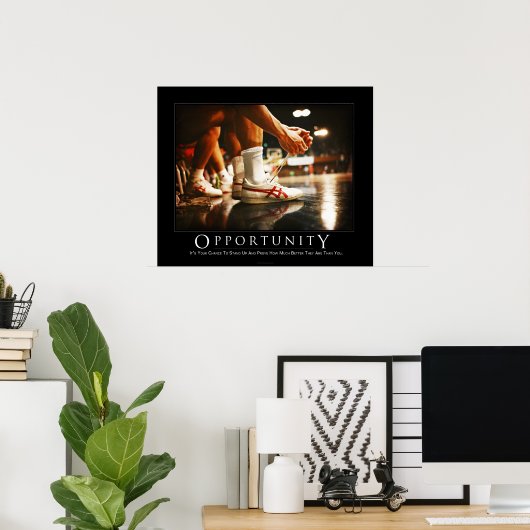 Demotivationeel Poster (Thuiskantoor)