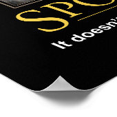 Demotivationeel Poster: Sportsmanship Squirrel Poster (Hoek)