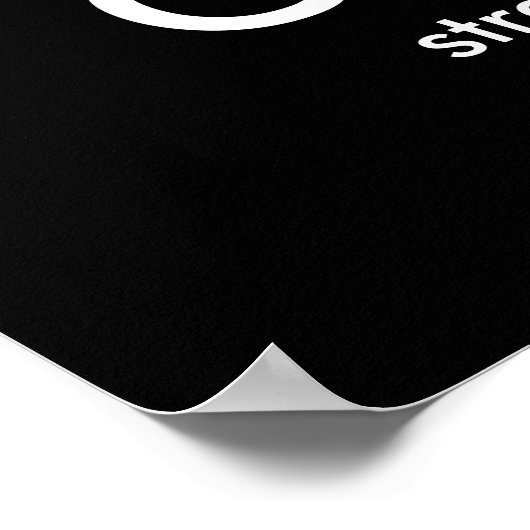 Demotivationeel Poster van de overheid (Hoek)