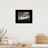 Demotivationeel Poster voor samenwerking (Keuken)