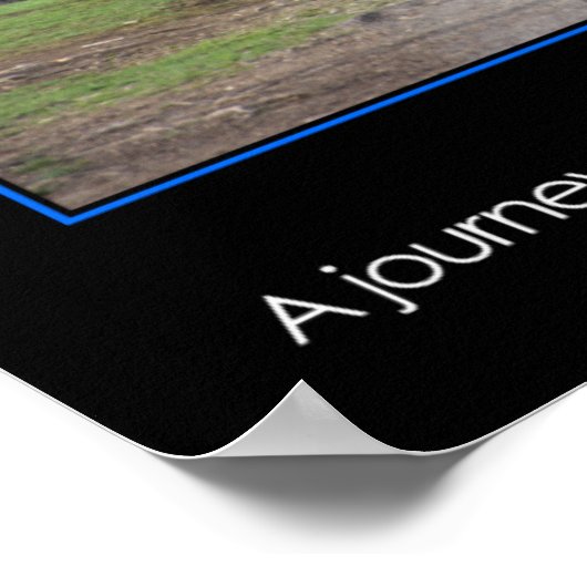 Demotivationeel: reis van 1000 mijl poster (Hoek)