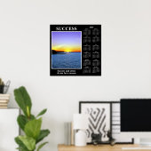 Demotivationele agenda 2014: Betekenis van succes Poster (Thuiskantoor)