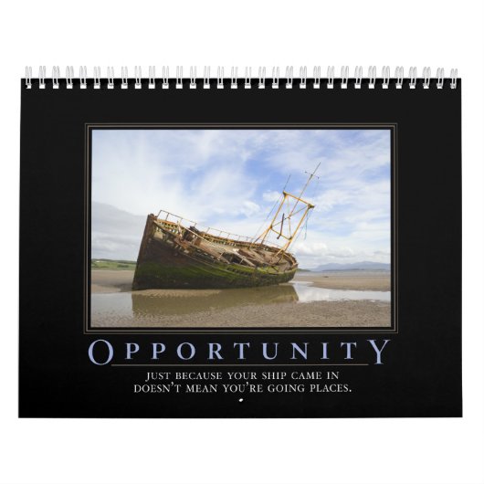 Demotivationele agenda kalender (Hoes)