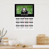 Demotivationele wandkalender 2012: Attitude Poster (Keuken)