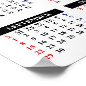 Demotivationele wandkalender 2013: Slechte houding Poster (Hoek)