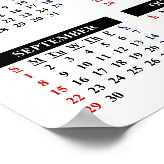 Demotivationele wandkalender 2013: Slechte houding Poster (Hoek)